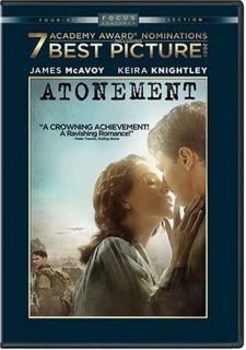 Atonement DVD Widescreen Romola Garai James McAvoy Keira Knightley