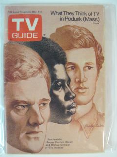 TV Guide May 4 10 1974 Georg Stanford Brown The Rookies