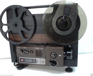 DUAL 8 MOVIE PROJECTOR 8MM SUPER 8 Films RECONDITIONED and READY to