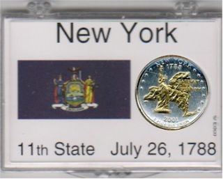 New York Statehood Coin Collectibles at Chars Gift Emporium