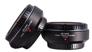 JY 43F Black Four Third to Micro Four Third Adapter as Olympus MMF 1