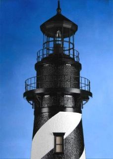 Cape Hatteras Stucco Lighthouse 5 8 12 High