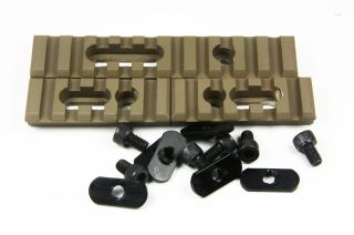 New Airsoft Solutions Dark Earth FDE Rail System for Magpul MOE