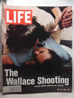 Life Mag May 26 1972 George Wallace Shot Willie Mays