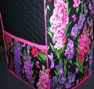 Flower Gladiolus Quilted Cover for KitchenAid Mixer New