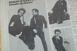 Simon Garfunkel Sounds of Silence Columbia 2 Eye Tiger Beat VG Vinyl