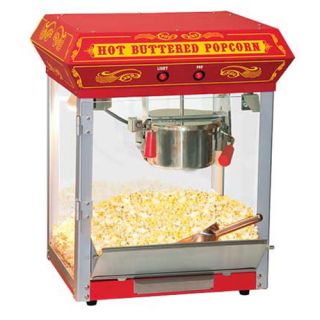 Funtime 4oz Tabletop Popcorn Popper Machine FT421CR