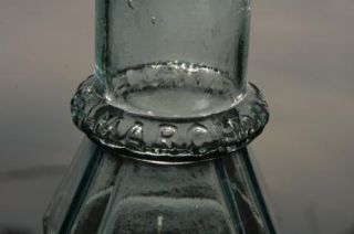  Pickle Food Bottle Jar Unusual Whitney Glass Works Glassboro NJ