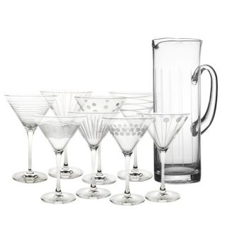 Mikasa Cheers Martini Glasses and Pitcher