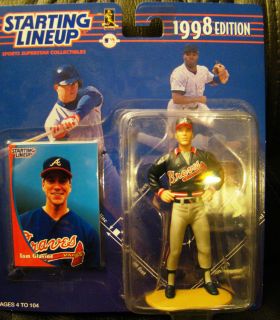 Tom Glavine 1998 Starting Lineup Figure with Card New in Package