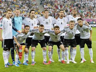 German National Soccer Football Shirt 2012 Squad Signed
