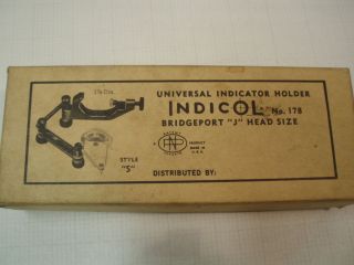 Indicol Universal Indicator Holder Use for Bridgeport Mill Setup Look