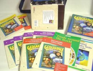 Glencoe Geography World Its People Teacher Set Tests