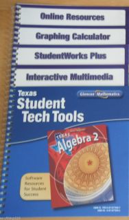 Glencoe McGraw Hill Algebra 2 II Student Works Plus Resources