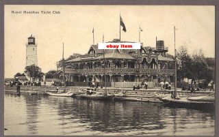Hamilton Ontario Royal Hamilton Yacht Club C 1910