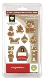 Gingerbread Seasonal Cricut Cartridge 20 00537