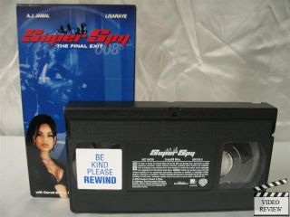 Super Spy VHS A.J. Jamal, Lisa Raye, Yul Spencer