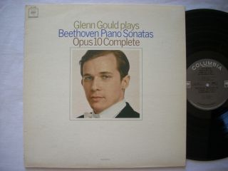 GLENN GOULD / BEETHOVEN Piano Sonatas Op. 10 Complete COLUMBIA ML 6086