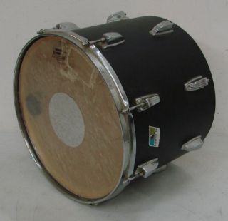 Ludwig Black Hard Plastic Shell 15x12 Tom Drum