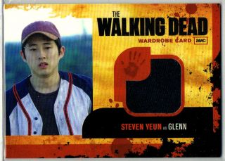Walking Dead Steven Yeun as Glenn Costume Card M 7