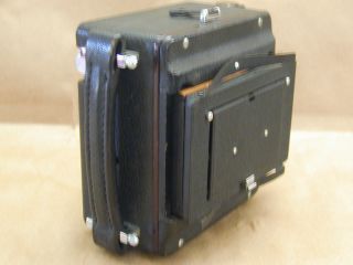 Vintage Busch Pressman Model C Camera Wollensak Rapax Lens Kalart