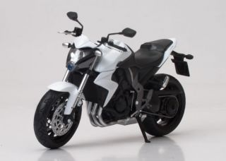 Motorcycle Model 1 12 New Honda CB1000R White Diecast