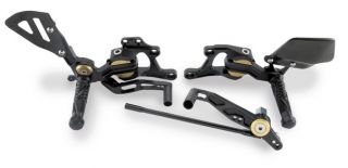 Gilles Tooling VCR Rearsets Gold Gold Yamaha YZF R1 YZFR1 07 08