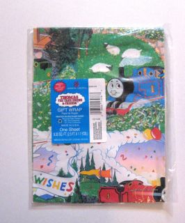 Thomas The Train Wrapping Paper Gift Wrap New Birthday