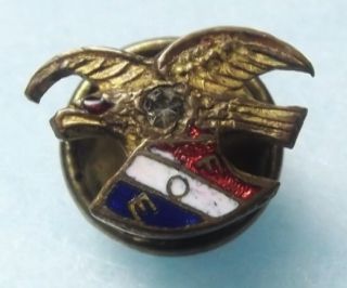 Fraternal Order of Eagles FOE Olden Vintage Lapel Hat Pin