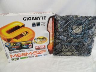 Gigabyte GA M68M S2P Socket AM2 Micro ATX Motherboard Rev 2 3