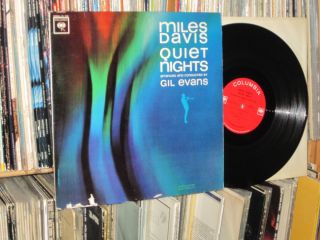 Miles Davis Quiet Nights Columbia LP Mono 2 Eye Gil Evans