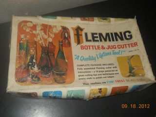 Vintage Fleming Glass Bottle and Jug Cutter