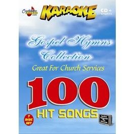 Gospel Hymns Chartbuster Karaoke ESP456 100 Songs