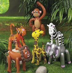Zoo Inflatable Animal Giraffe Birthday Circus Party Decoration Decor