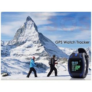 GPS Tracker Wrist Watch GSM Surveillance Tracking SMS
