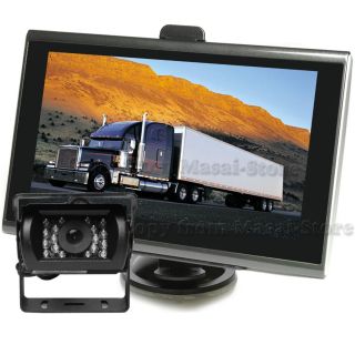 AU USA EU UK 7 GPS Truck Lorry HGV Speedcam Bluetooth AV 20M Rear