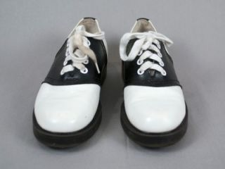 Classic Saddle Shoes Black and White Womens Size 7M Worn One Time EUC