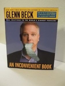 Signed Glenn Beck Book An Inconvenient Book Limited 1st Edition