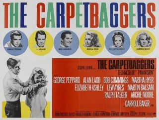 The Carpetbaggers George Peppard Carroll Baker Alan Ladd