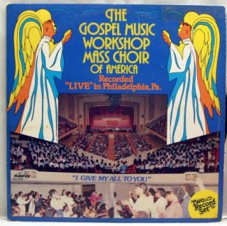 The Gospel Workshop Choir of America 2 x LP Black Gospel Vinyl