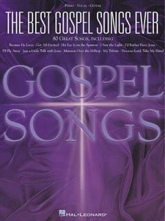 Hal Leonard The Best Gospel Songs Ever PVG Songbook