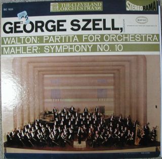 George Szell Cleveland Orchestra Walton Partita for Orchestra Mahler