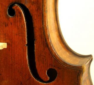 Important Antique Violin Christian Gottfried Hamm C 1790