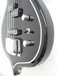 New Cort Punisher Gene Simmons Sig Bass w Case Kiss