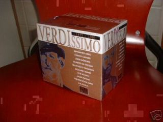 20 CD Giuseppe Verdi Maria Callas Enrico Caruso New