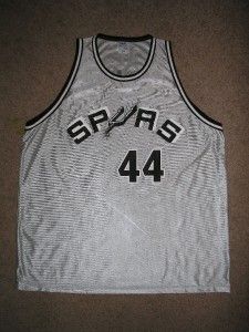 George Gervin 44 Spurs NBA Basketball Jersey Adult XL