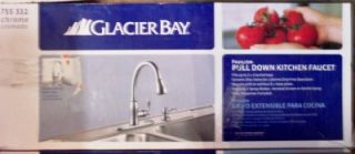 Glacier Bay Chrome Pavilion Pull Down Kitchen Faucet 755 332
