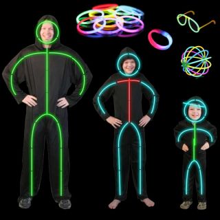 Glow Stick Costume Mens