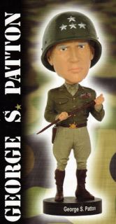 George s Patton Jr US Army General World War II Bobblehead Headknocker