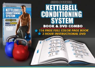Steve Maxwell Kettlebell Conditioning System New For 2012 Book & DVD